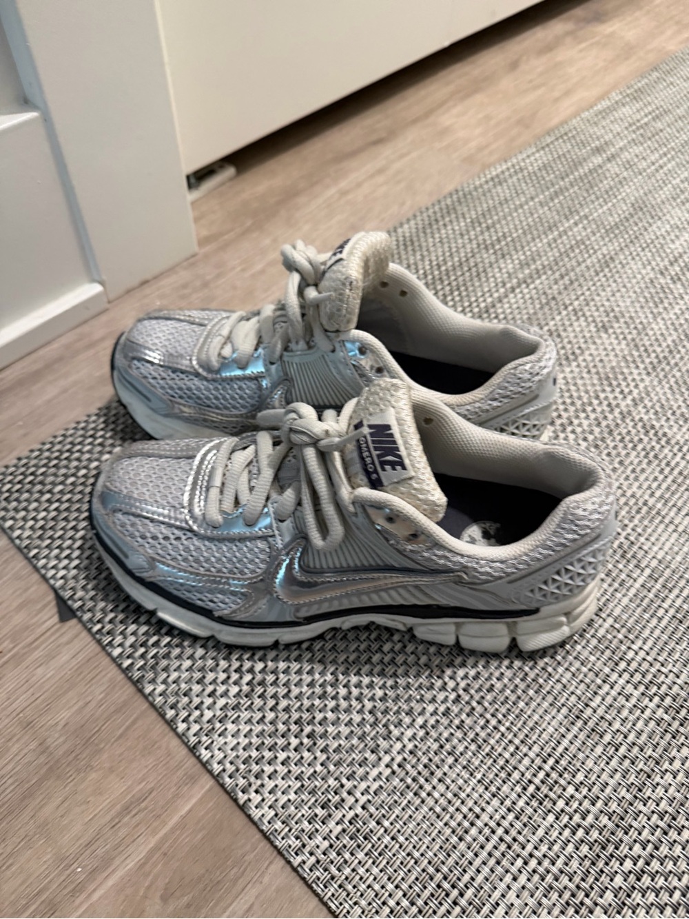 Nike Silver Athletic Sneakers